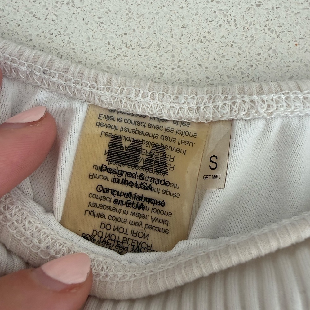 Minimale Animale Ribbed High-Waist Bikini Bottom - Picture 4 of 5